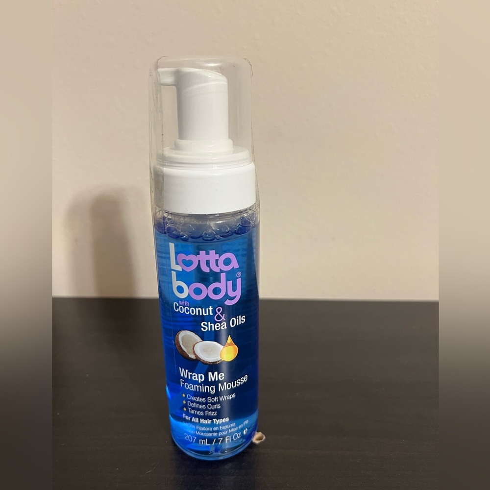 Lotta Body Wrap Me Foaming Mousse with Coconut and Shea Oil 7 Ounce